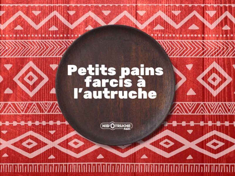 Petits pains farcis à l’autruche